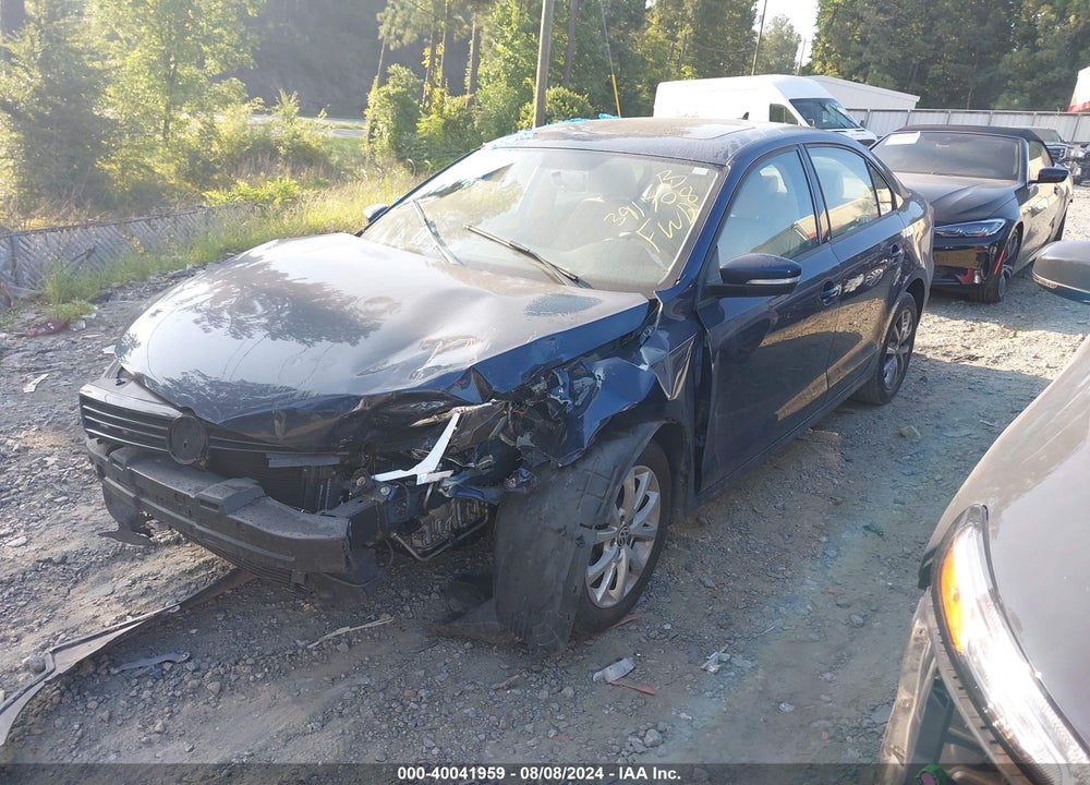 2012 VOLKSWAGEN JETTA 2.5L SE VIN: 3VWDP7AJ7CM391708