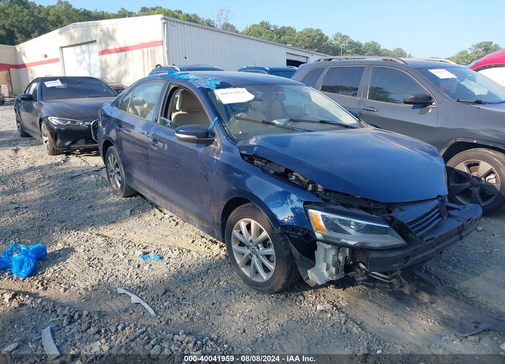 2012 VOLKSWAGEN JETTA 2.5L SE VIN: 3VWDP7AJ7CM391708