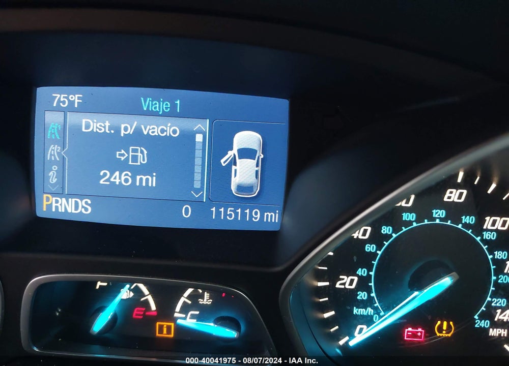 2014 FORD ESCAPE SE VIN: 1FMCU0GX6EUD57196