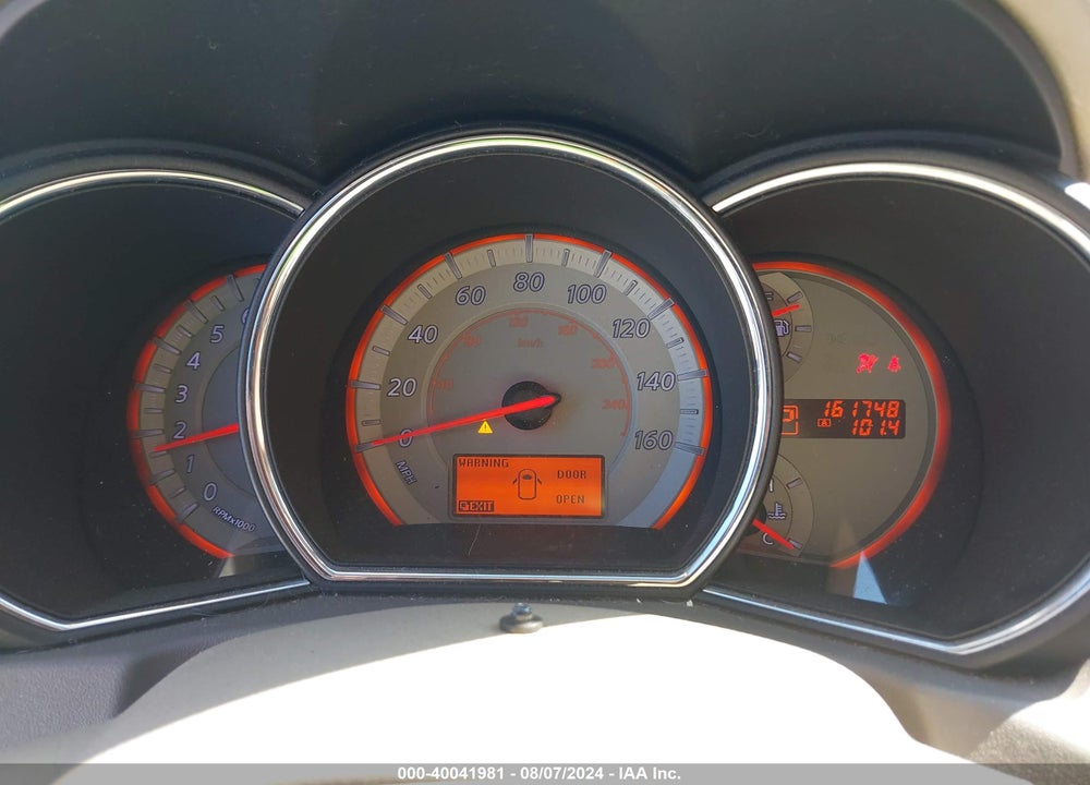 2009 NISSAN MURANO VIN: JN8AZ18W79W126749