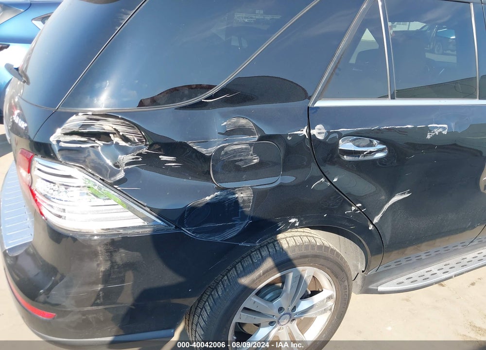 2015 MERCEDES-BENZ ML 350 4MATIC VIN: 4JGDA5HB9FA509701