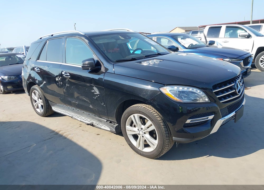 2015 MERCEDES-BENZ ML 350 4MATIC VIN: 4JGDA5HB9FA509701