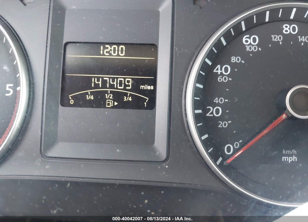 2012 VOLKSWAGEN JETTA 2.0L TDI VIN: 3VW3L7AJXCM398336