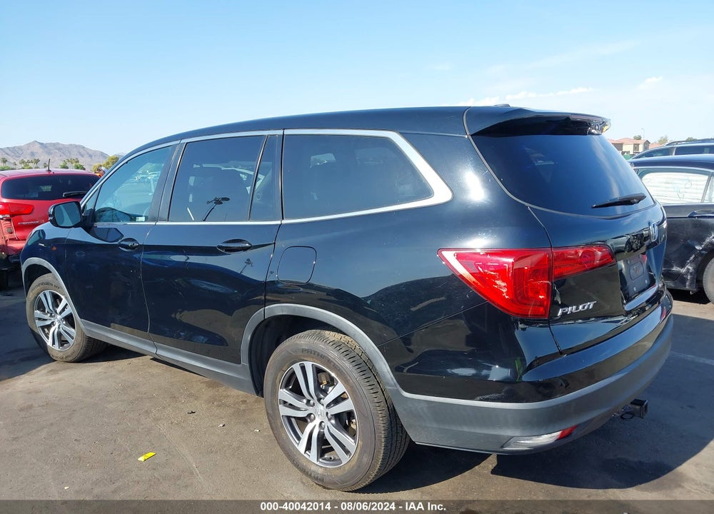 2017 HONDA PILOT EX-L VIN: 5FNYF6H58HB104494