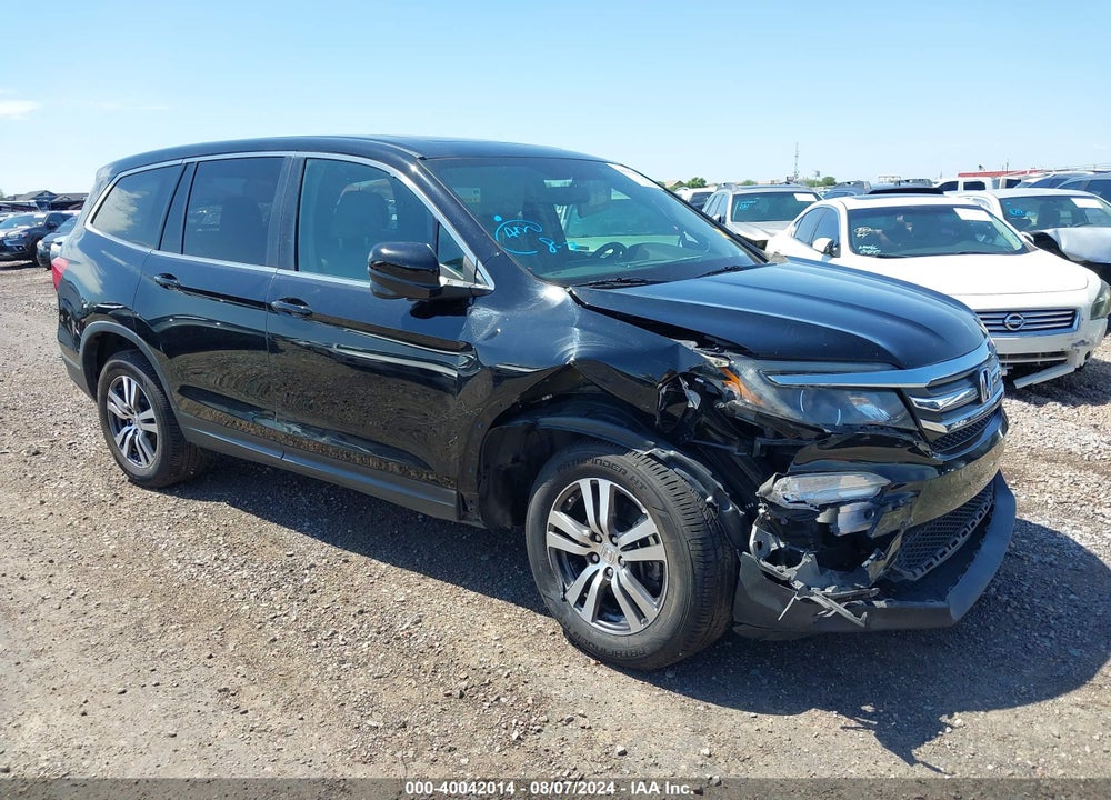 2017 HONDA PILOT EX-L VIN: 5FNYF6H58HB104494