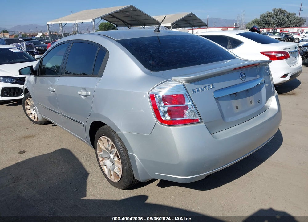 2011 NISSAN SENTRA 2.0S VIN: 3N1AB6AP9BL666800