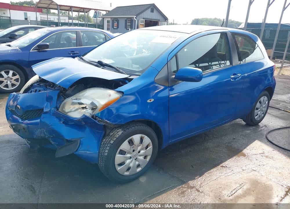 2009 TOYOTA YARIS VIN: JTDJT903095242426