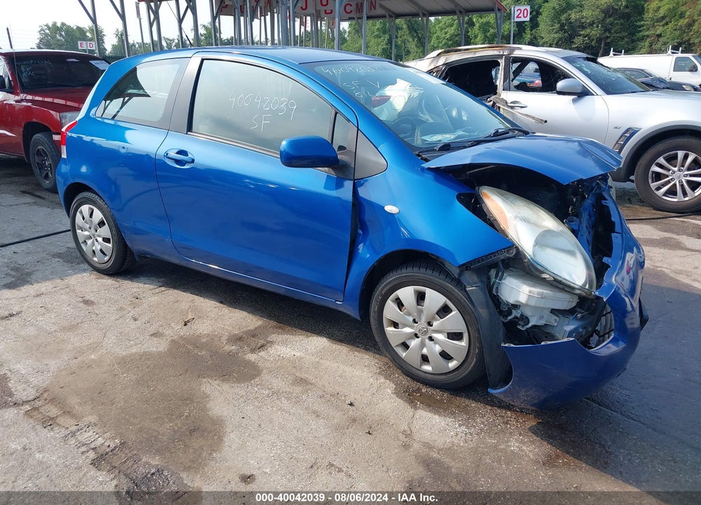 2009 TOYOTA YARIS VIN: JTDJT903095242426