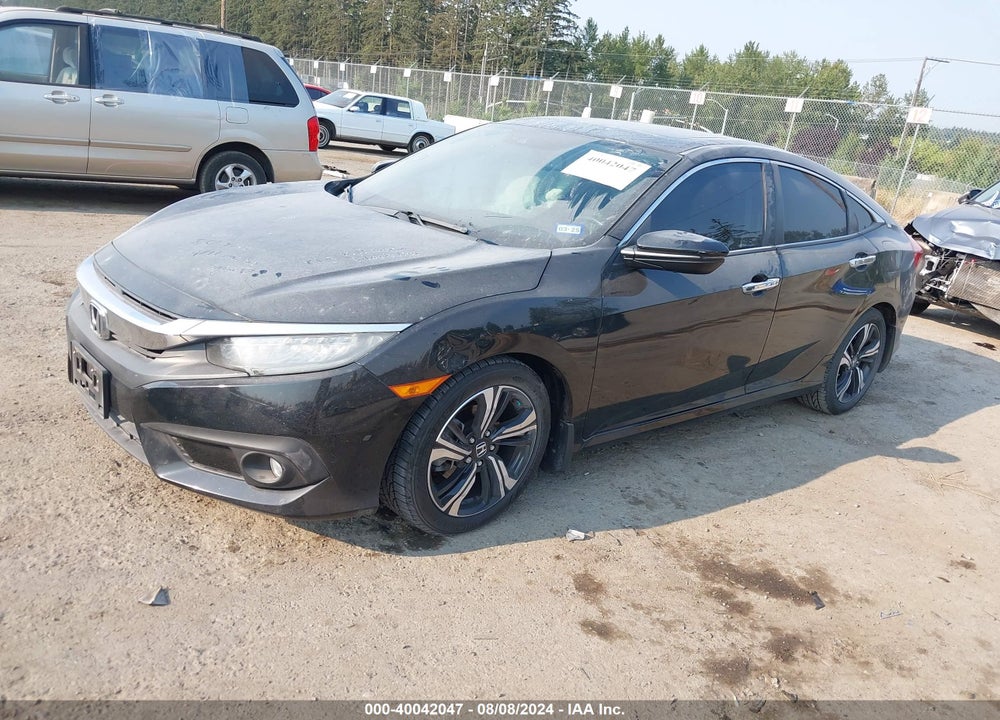 2016 HONDA CIVIC TOURING VIN: 2HGFC1F92GH631224