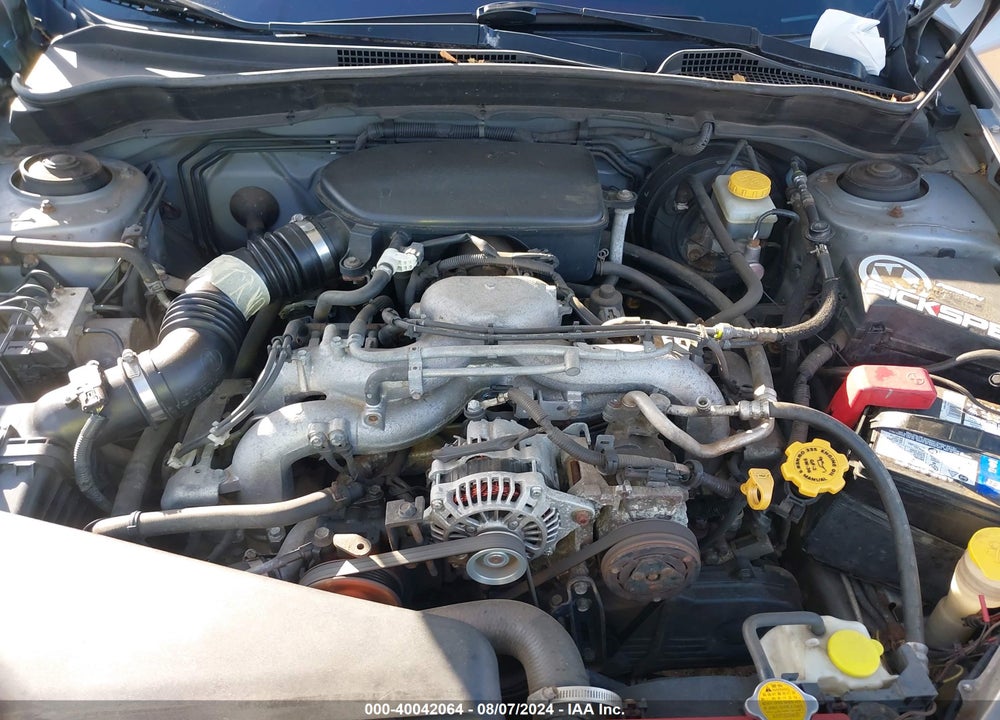 2008 SUBARU IMPREZA OUTBACK SPORT VIN: JF1GH63698H826360