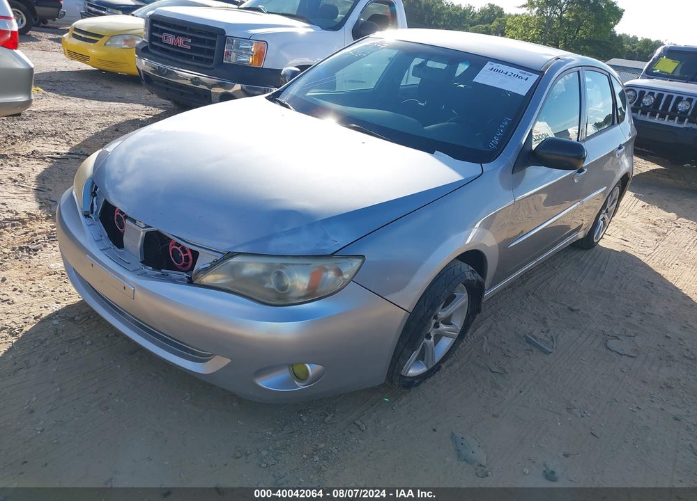2008 SUBARU IMPREZA OUTBACK SPORT VIN: JF1GH63698H826360