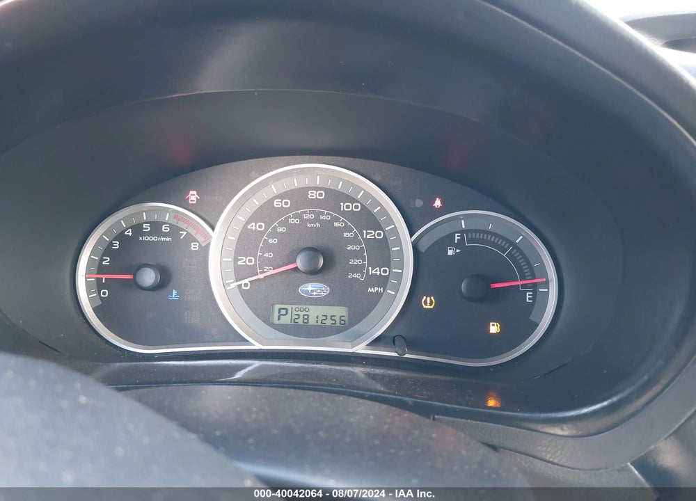 2008 SUBARU IMPREZA OUTBACK SPORT VIN: JF1GH63698H826360