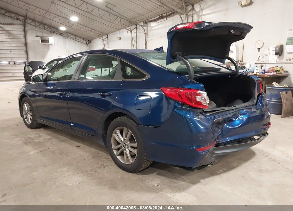 2017 HYUNDAI SONATA SE VIN: 5NPE24AF2HH439564