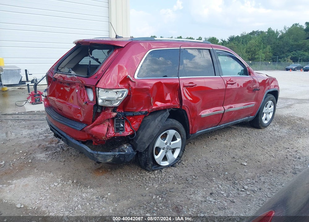 2011 JEEP GRAND CHEROKEE LAREDO VIN: 1J4RR4GG9BC565057