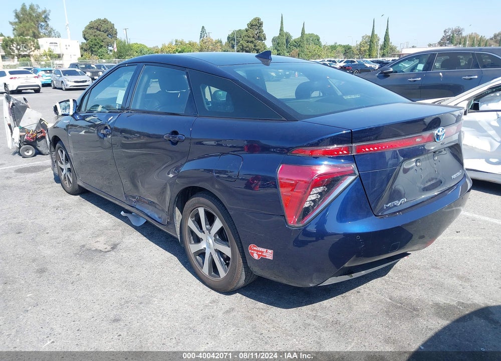 2016 TOYOTA MIRAI VIN: JTDBVRBD2GA000617