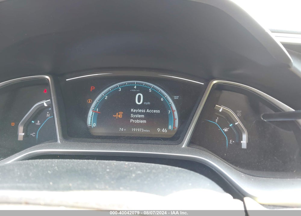 2016 HONDA CIVIC EX VIN: 19XFC2F70GE003287