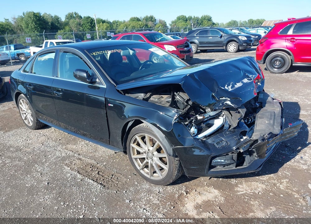 2016 AUDI A4 2.0T PREMIUM VIN: WAUFFAFL8GN009233