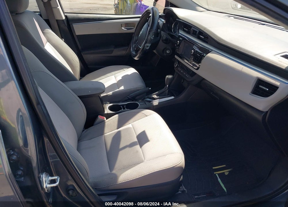 2015 TOYOTA COROLLA LE VIN: 2T1BURHE8FC461754