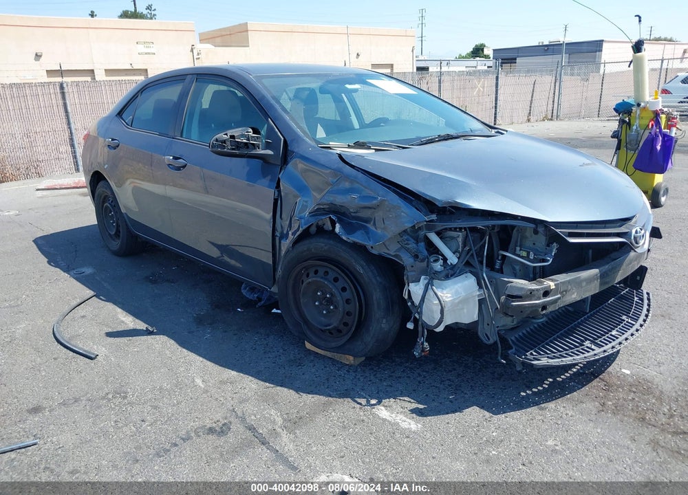 2015 TOYOTA COROLLA LE VIN: 2T1BURHE8FC461754