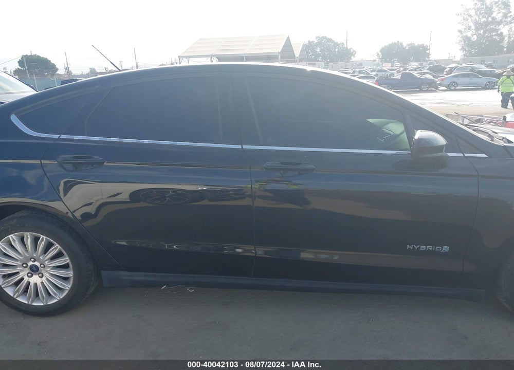 2016 FORD FUSION HYBRID S VIN: 3FA6P0UU8GR269303