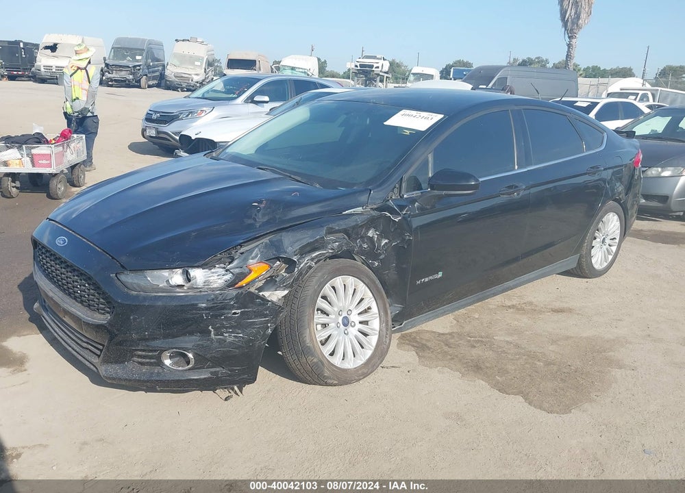 2016 FORD FUSION HYBRID S VIN: 3FA6P0UU8GR269303