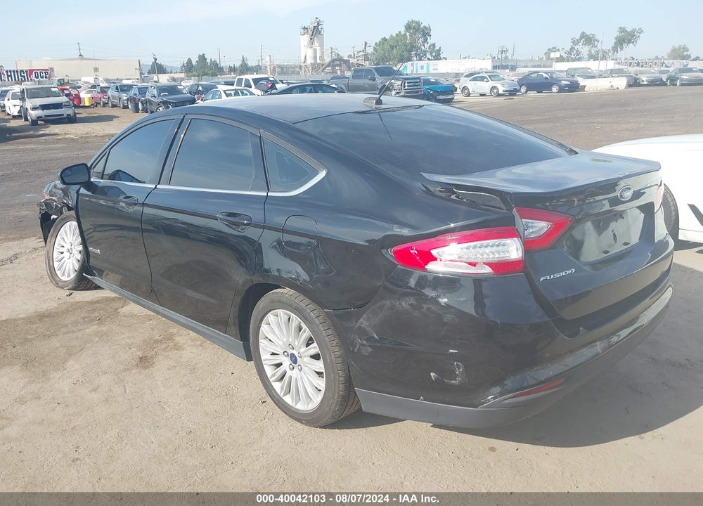 2016 FORD FUSION HYBRID S VIN: 3FA6P0UU8GR269303