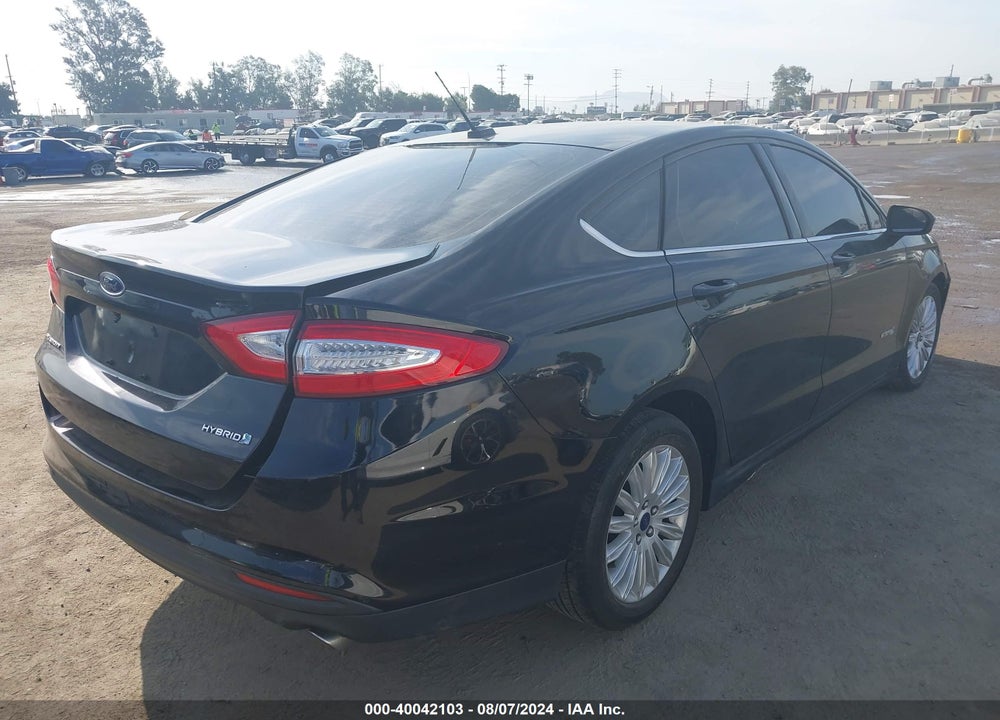 2016 FORD FUSION HYBRID S VIN: 3FA6P0UU8GR269303