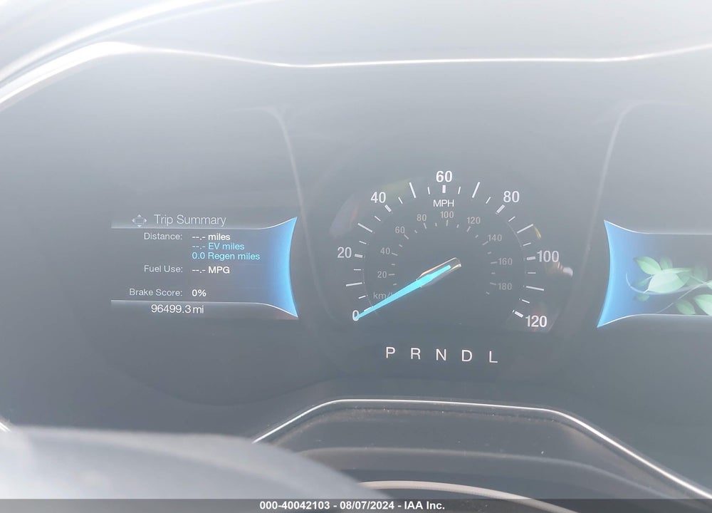 2016 FORD FUSION HYBRID S VIN: 3FA6P0UU8GR269303