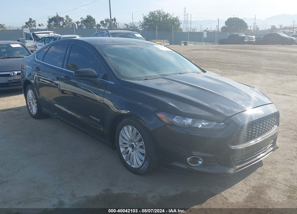 2016 FORD FUSION HYBRID S VIN: 3FA6P0UU8GR269303