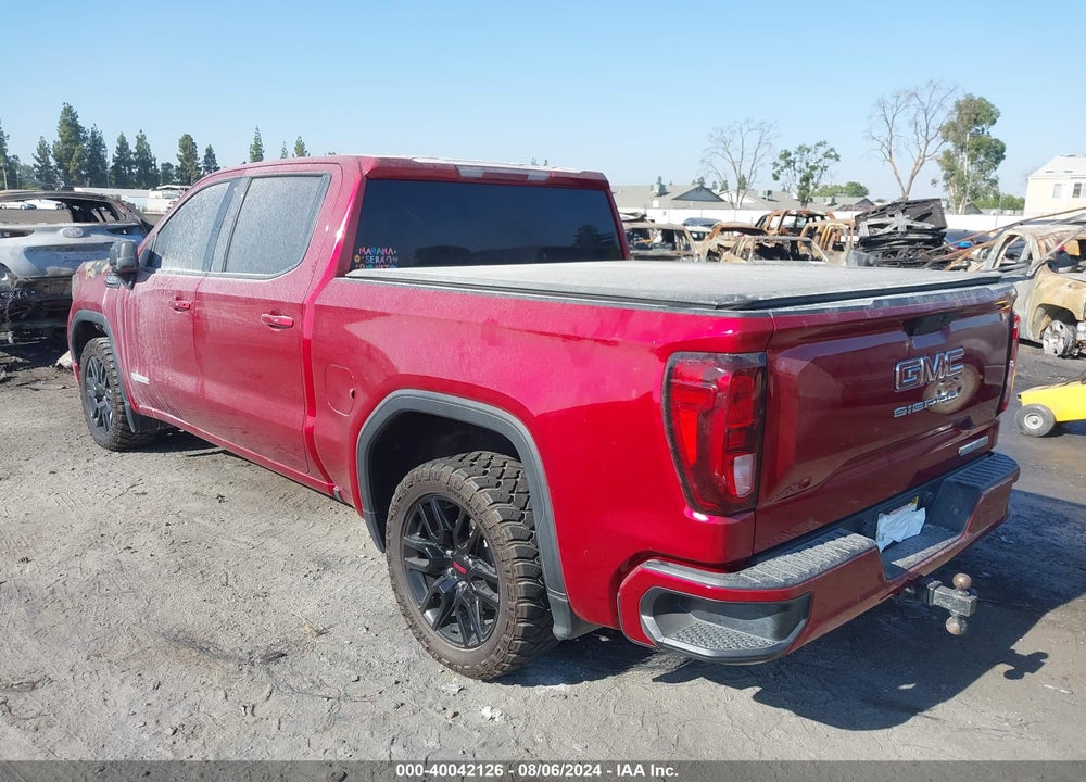 2021 GMC SIERRA 1500 2WD SHORT BOX ELEVATION VIN: 1GTP8CED5MZ214309