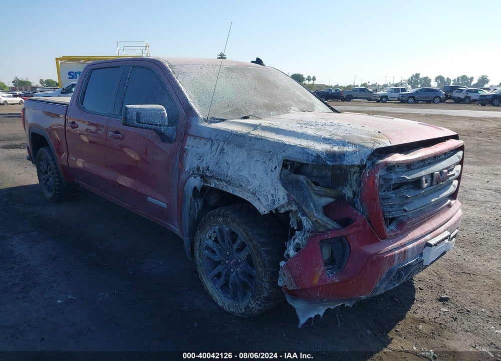 2021 GMC SIERRA 1500 2WD SHORT BOX ELEVATION VIN: 1GTP8CED5MZ214309