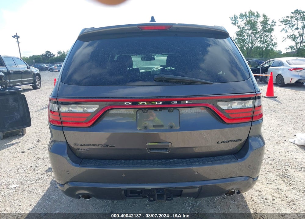 2015 DODGE DURANGO LIMITED VIN: 1C4RDJDG5FC105990