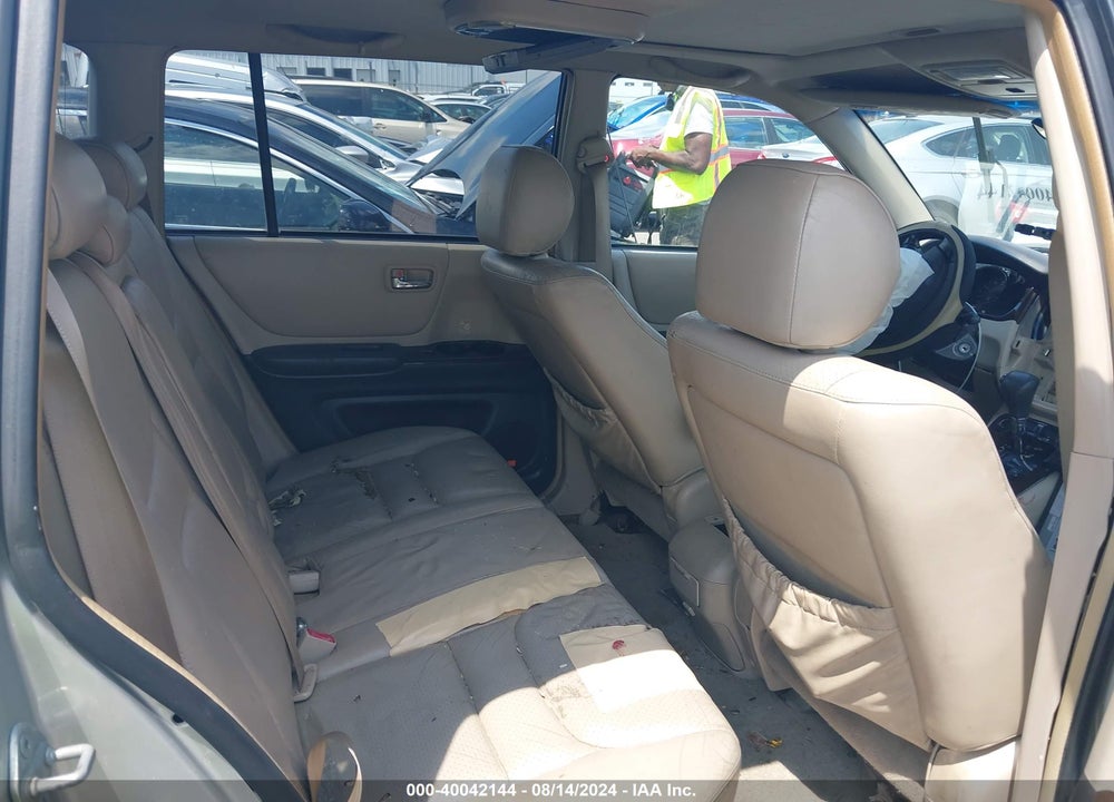 2003 TOYOTA HIGHLANDER LIMITED V6 VIN: JTEGF21A030099371