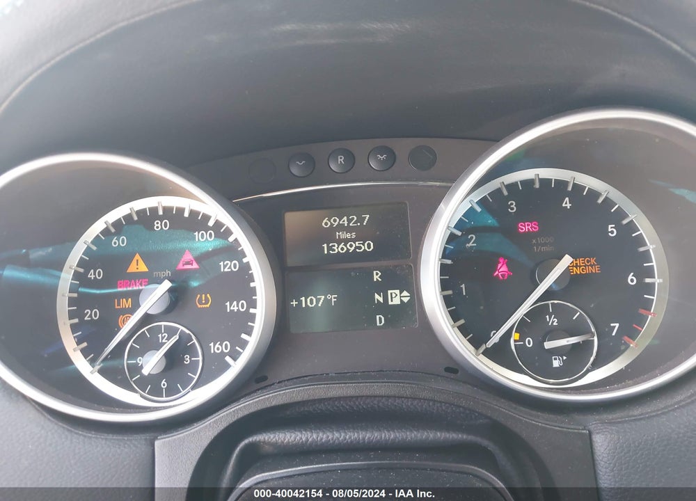 2011 MERCEDES-BENZ GL 450 4MATIC VIN: 4JGBF7BE6BA653711