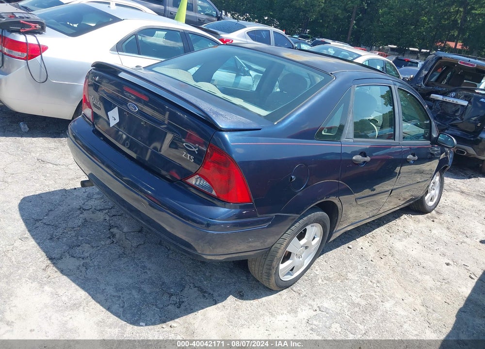 2003 FORD FOCUS ZTS VIN: 1FAFP38313W274188