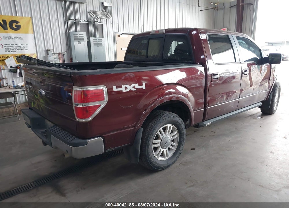2009 FORD F-150 FX4/KING RANCH/LARIAT/PLATINUM/XL/XLT VIN: 1FTPW14V99FA89442