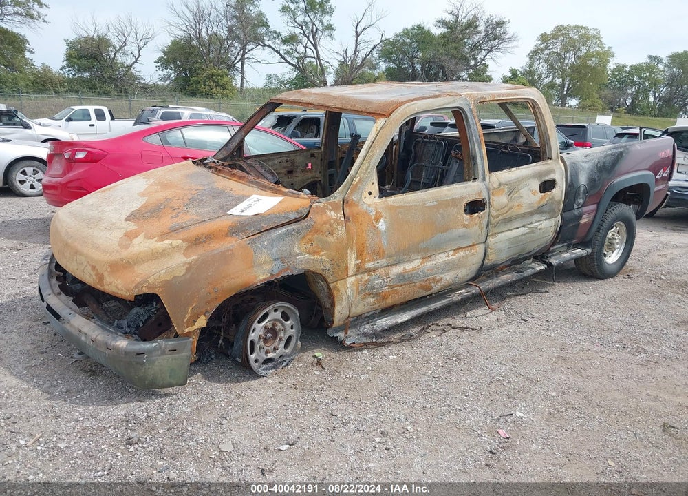 2002 CHEVROLET SILVERADO 2500HD LS VIN: 1GCHK23142F163764