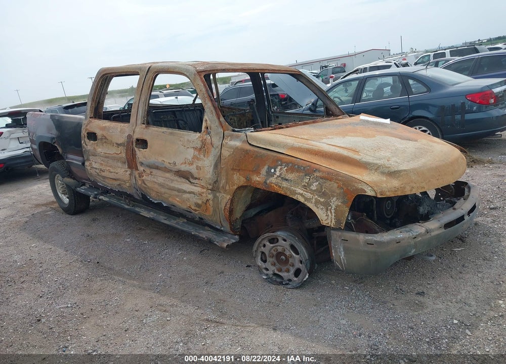 2002 CHEVROLET SILVERADO 2500HD LS VIN: 1GCHK23142F163764