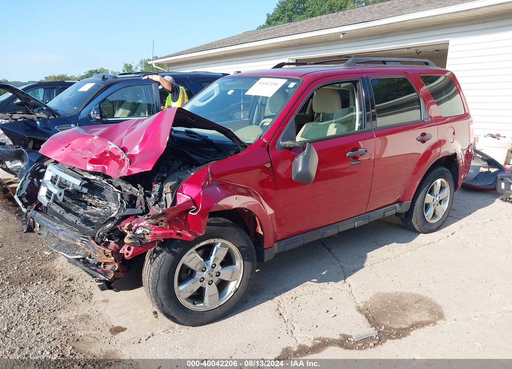 2012 FORD ESCAPE XLT VIN: 1FMCU0D70CKC62582