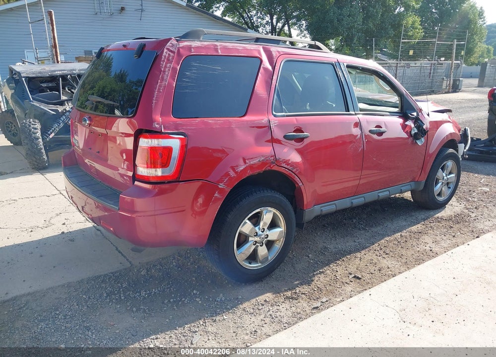 2012 FORD ESCAPE XLT VIN: 1FMCU0D70CKC62582