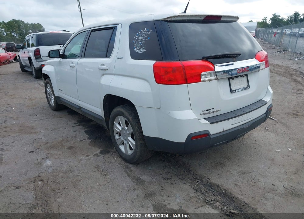 2012 GMC TERRAIN SLE-1 VIN: 2GKALMEK3C6153999