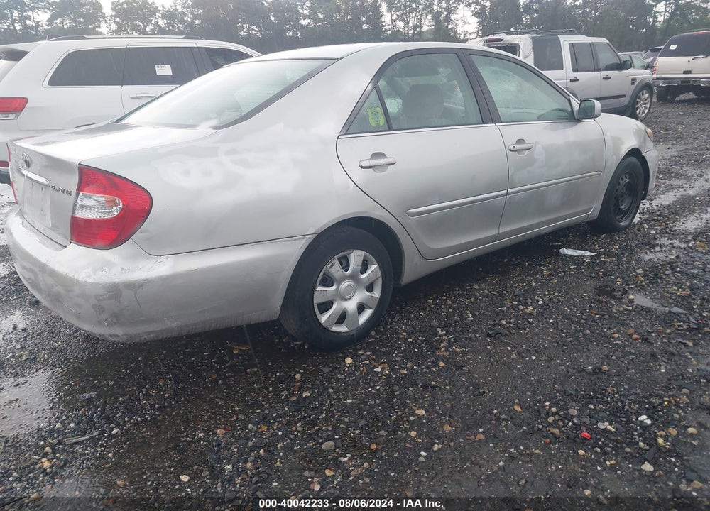 2002 TOYOTA CAMRY LE VIN: 4T1BE32K02U053234
