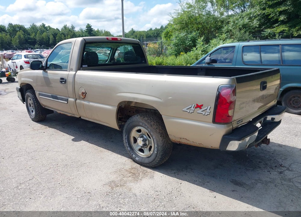 2004 CHEVROLET SILVERADO 1500 VIN: 1GCEK14V34E156277