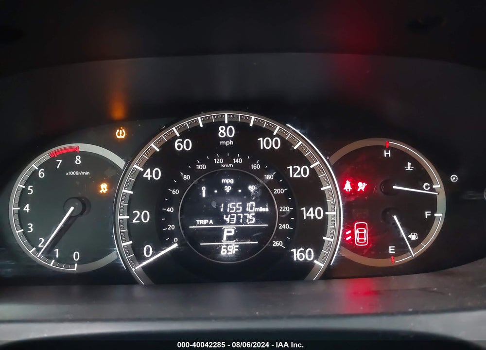 2014 HONDA ACCORD LX VIN: 1HGCR2F38EA258494