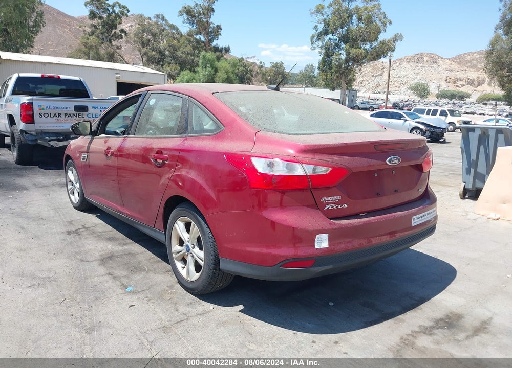2013 FORD FOCUS SE VIN: 1FADP3F20DL344705