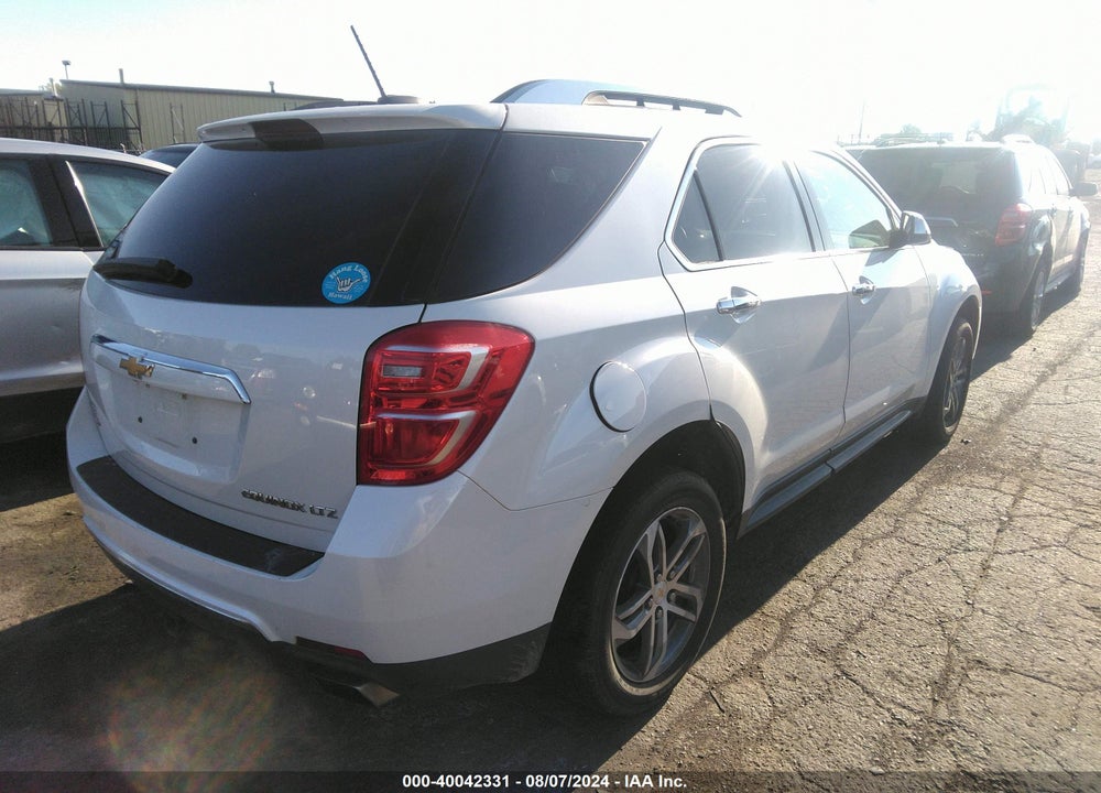 2016 CHEVROLET EQUINOX LTZ VIN: 2GNFLGE31G6230507