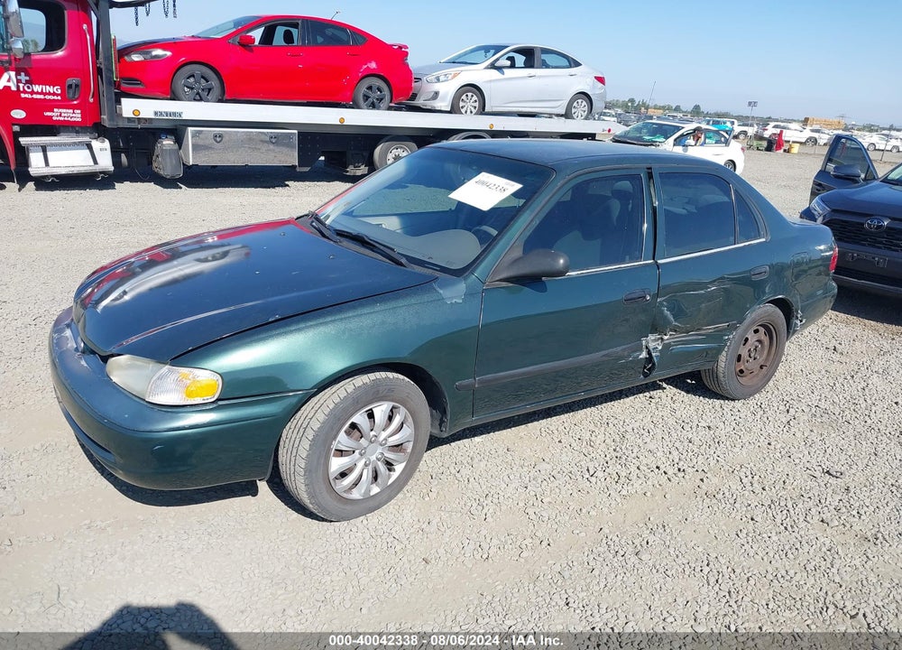 2000 CHEVROLET PRIZM VIN: 1Y1SK528XYZ433184