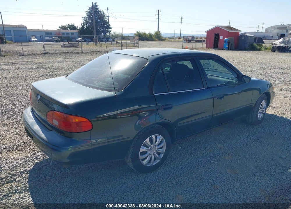 2000 CHEVROLET PRIZM VIN: 1Y1SK528XYZ433184