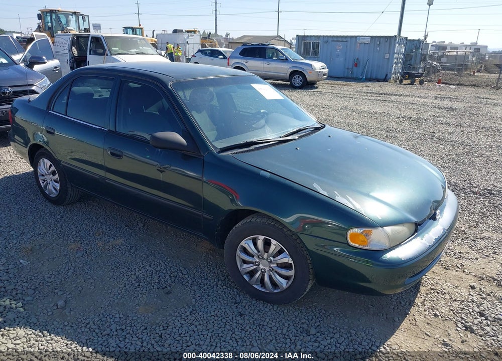 2000 CHEVROLET PRIZM VIN: 1Y1SK528XYZ433184