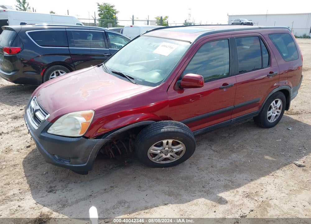 2004 HONDA CR-V EX VIN: JHLRD78864C033297